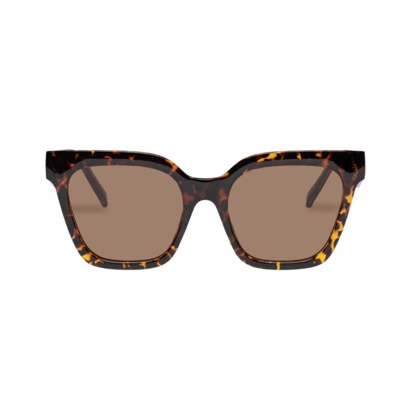 Le Specs Star Glow 2352201 Tortoise Brown Womens Classic Square Sunglass Culture Front