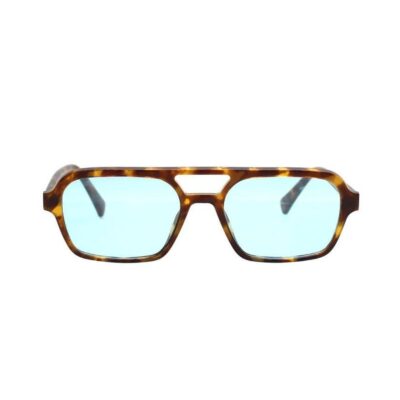 Reality Eyewear Tomorrowland Turtle/ Aqua 9357359002096 front sunglass culture