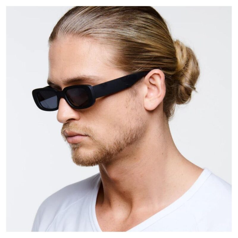 Reality Eyewear xRAY SPECS matte black unisex sunglass culture male model
