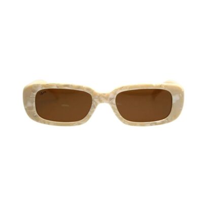 Reality Eyewear Xray Specs Beige Shell/ Brown sunglass culture unisex front