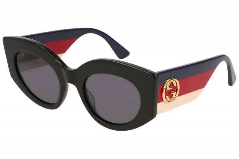 gucci sunglasses red and blue