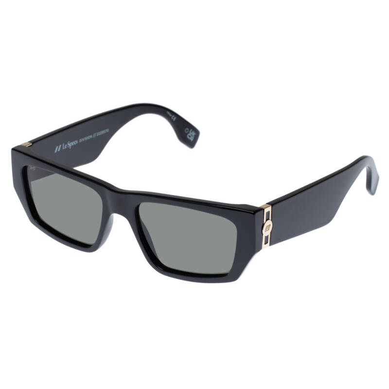 Le Specs Plastic Measures 2229570 Black/Smoke - Sunglass Culture