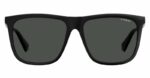 Polaroid Eyewear PLD6099 S 907 M9 black grey square flat driving sportwear mens sunglass culture front